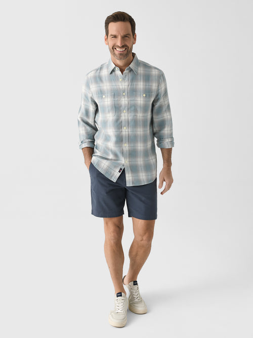 Faherty Brand Men's Essential Chino 8" Short