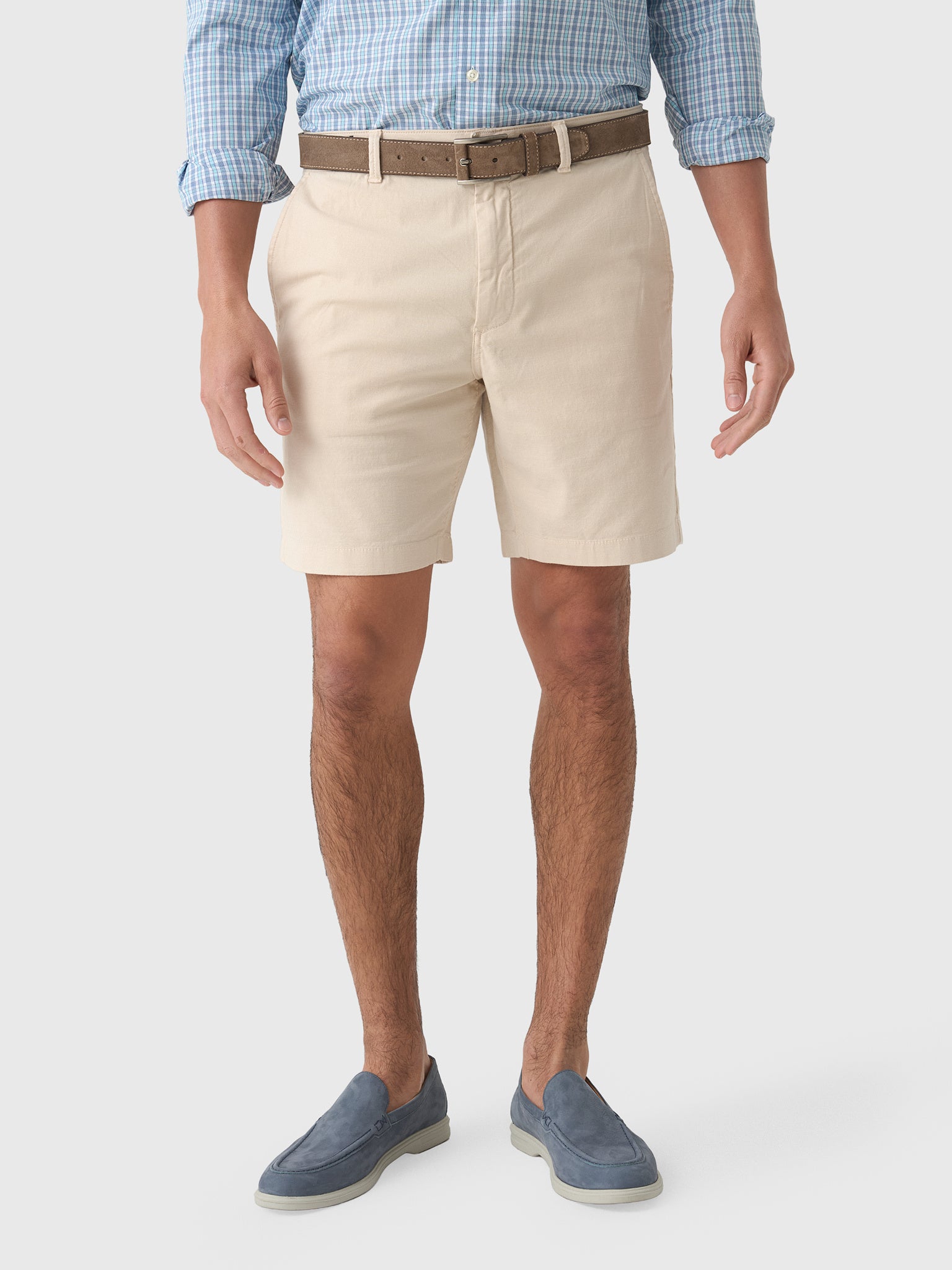 Faherty Brand Men's Essential Chino 8" Short - Saint Bernard