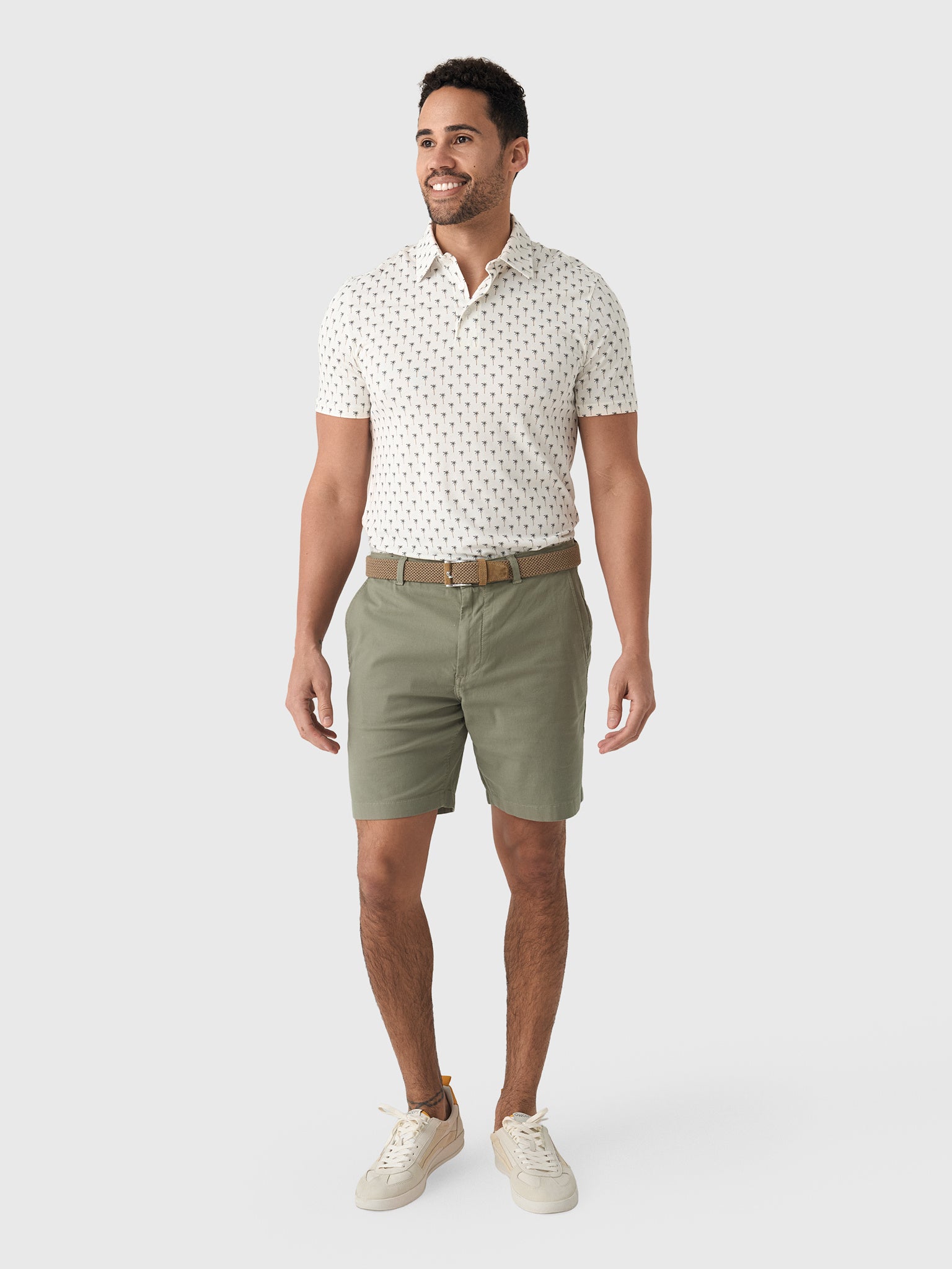 Faherty Brand Men's Essential Chino 8" Short - Saint Bernard