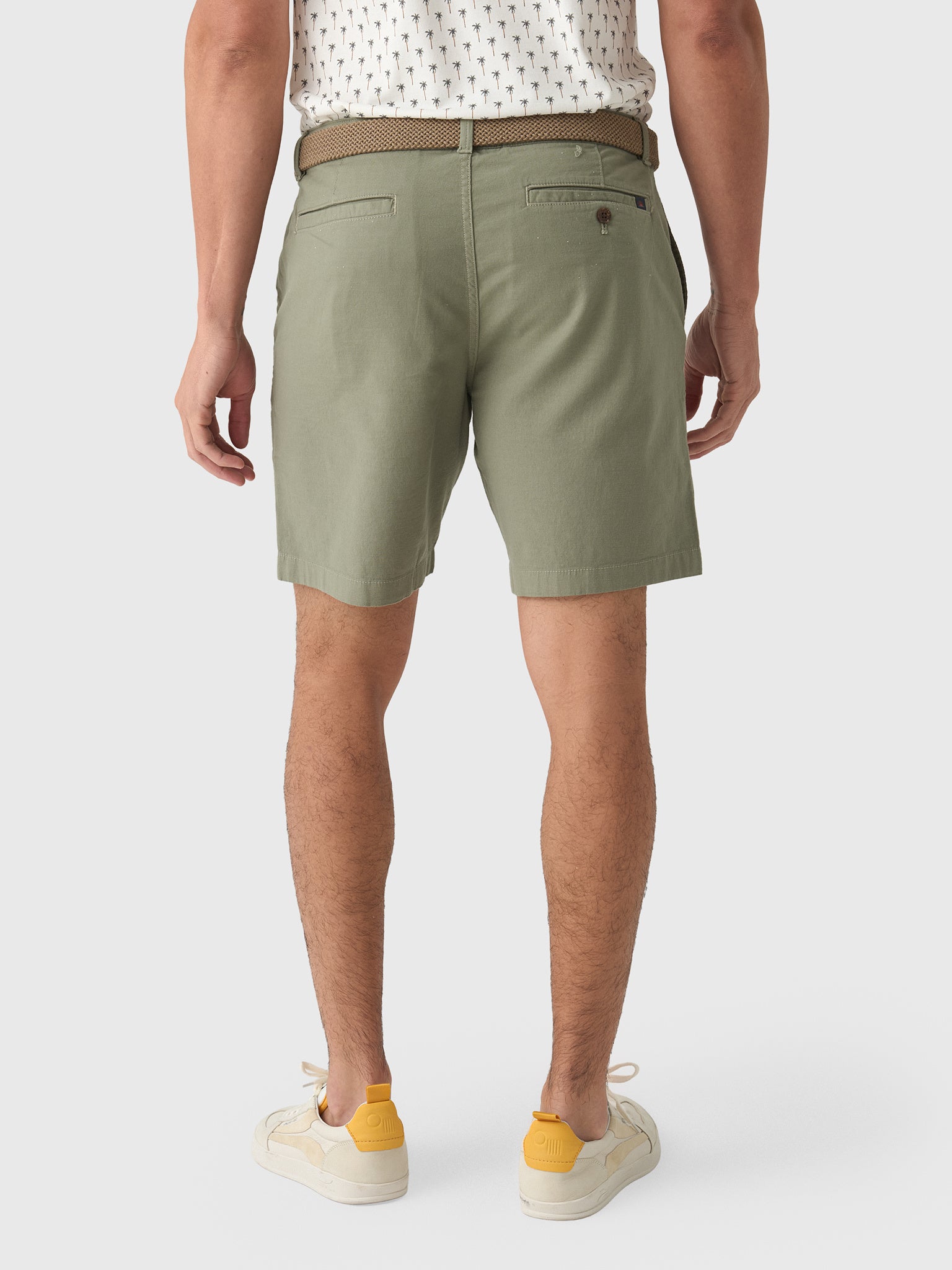 Faherty Brand Men's Essential Chino 8" Short - Saint Bernard