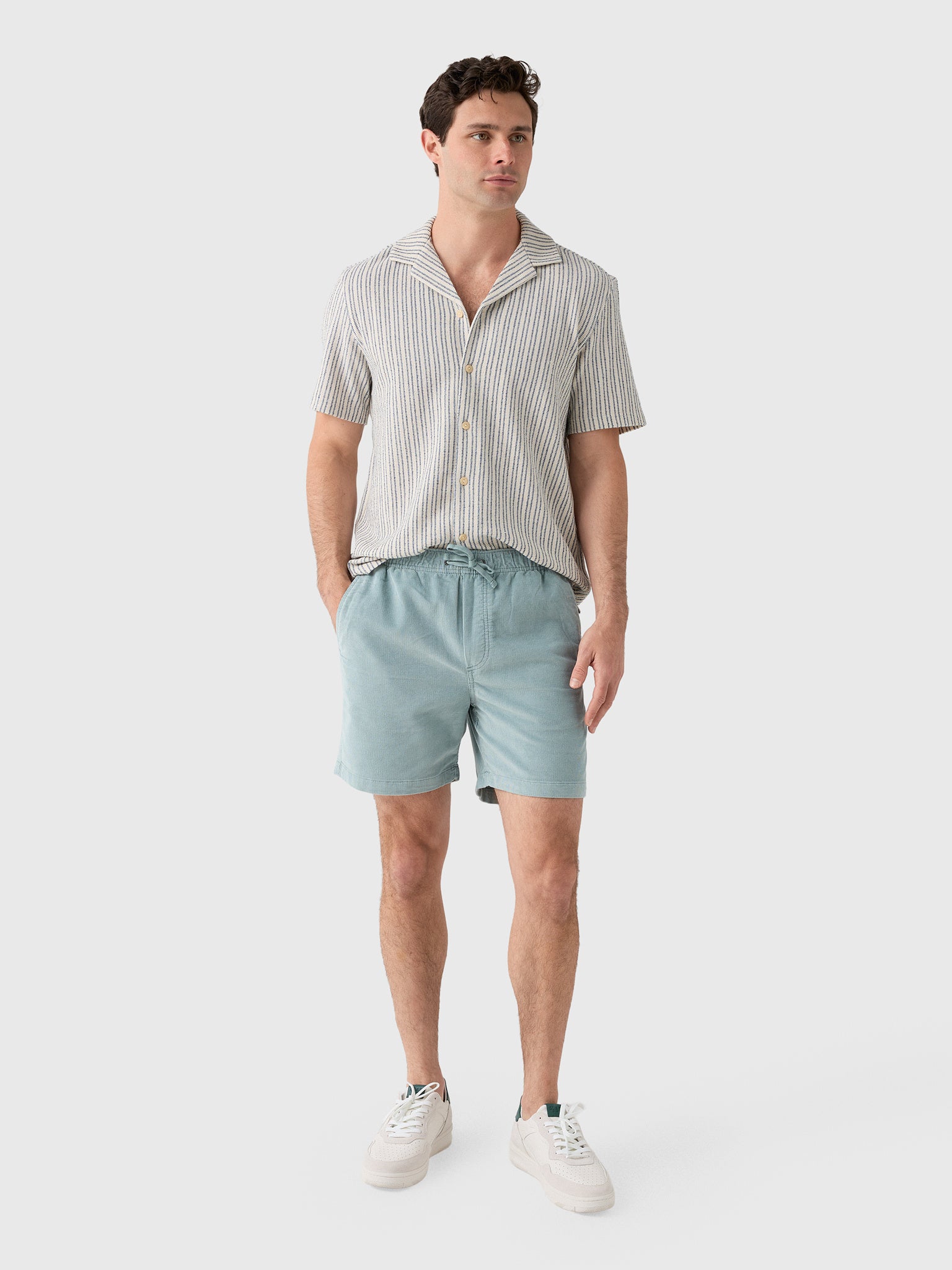 Faherty Brand Men's Essential Corduroy Short - Saint Bernard