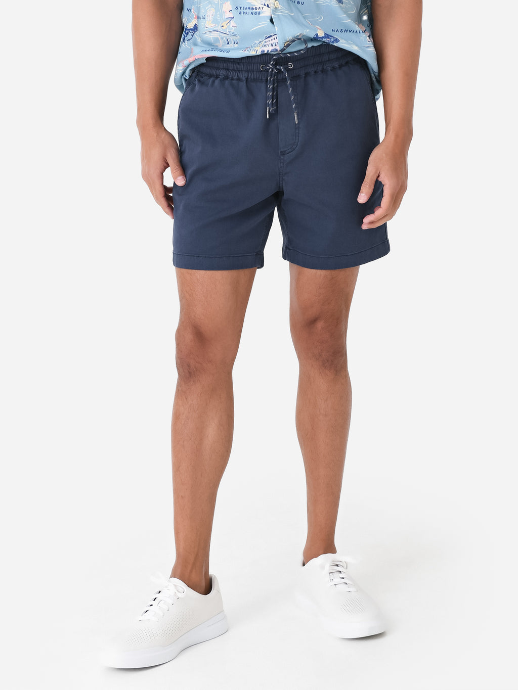 Faherty Brand Men's Essential Drawstring Short - Saint Bernard
