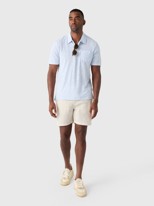 Faherty Brand Men's Essential Linen 6.5" Short