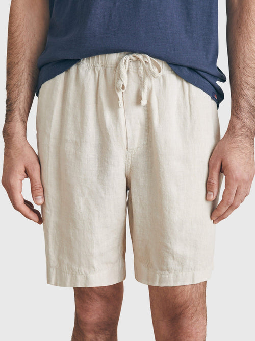 Faherty Brand Men's Essential Linen 6.5" Short