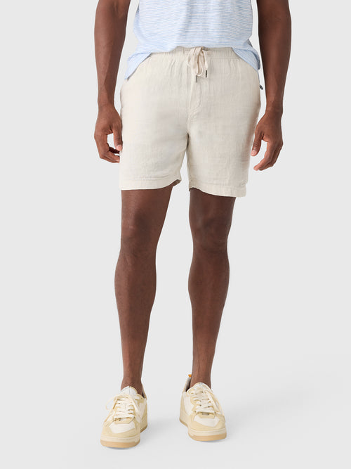 Faherty Brand Men's Essential Linen 6.5" Short