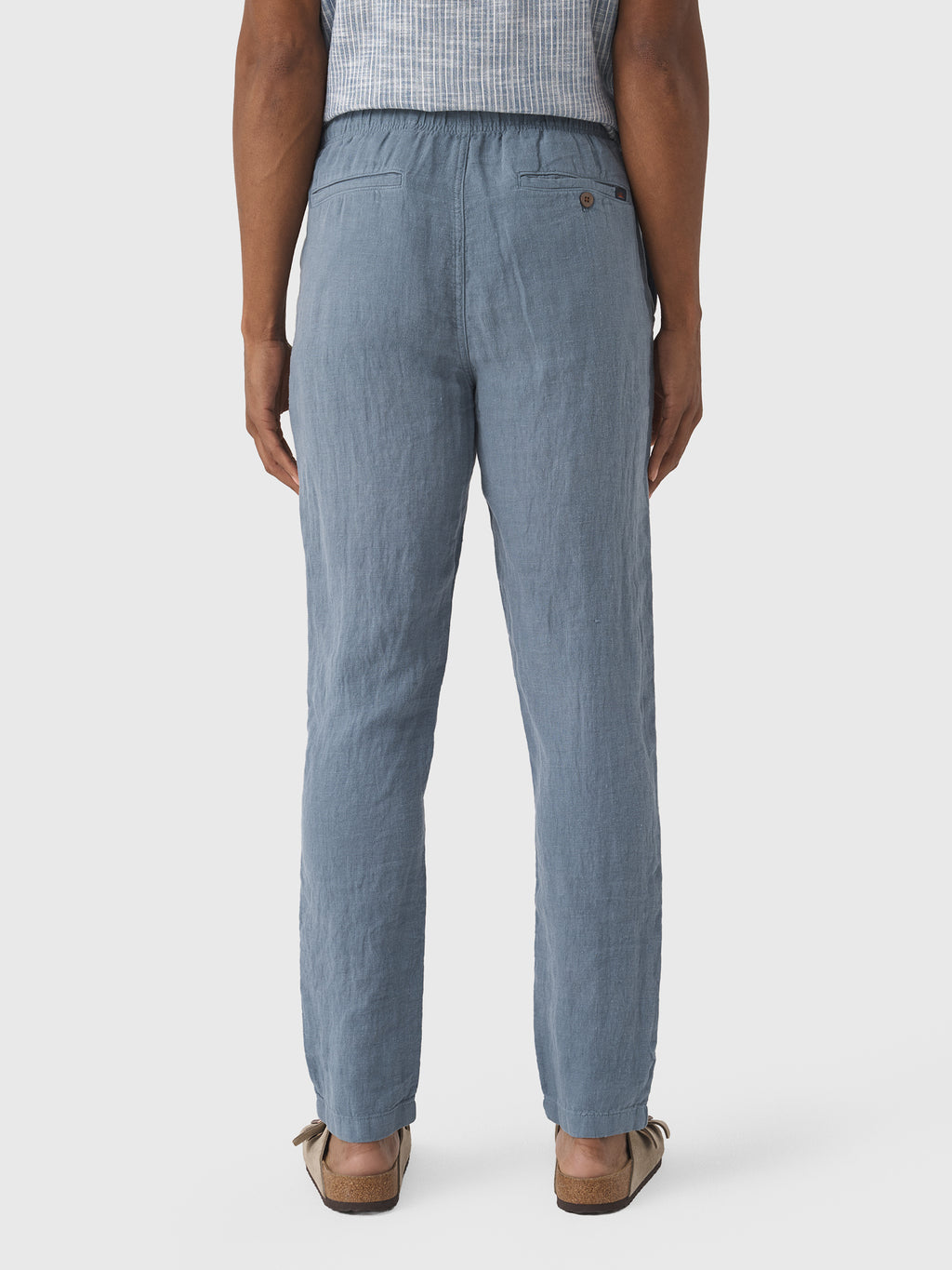 Faherty Brand Men's Linen Drawstring Pant - Saint Bernard