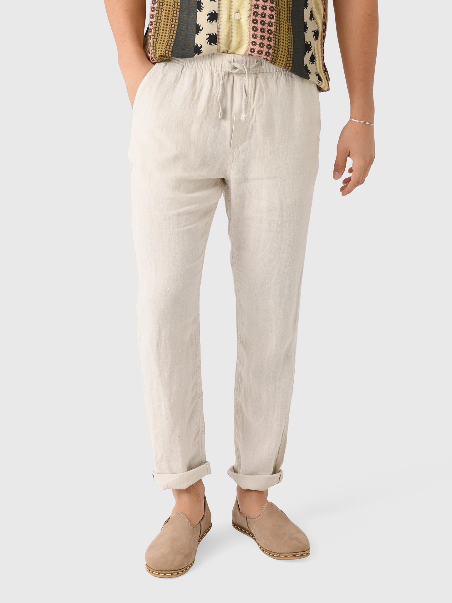 Faherty Brand Men's Linen Drawstring Pant