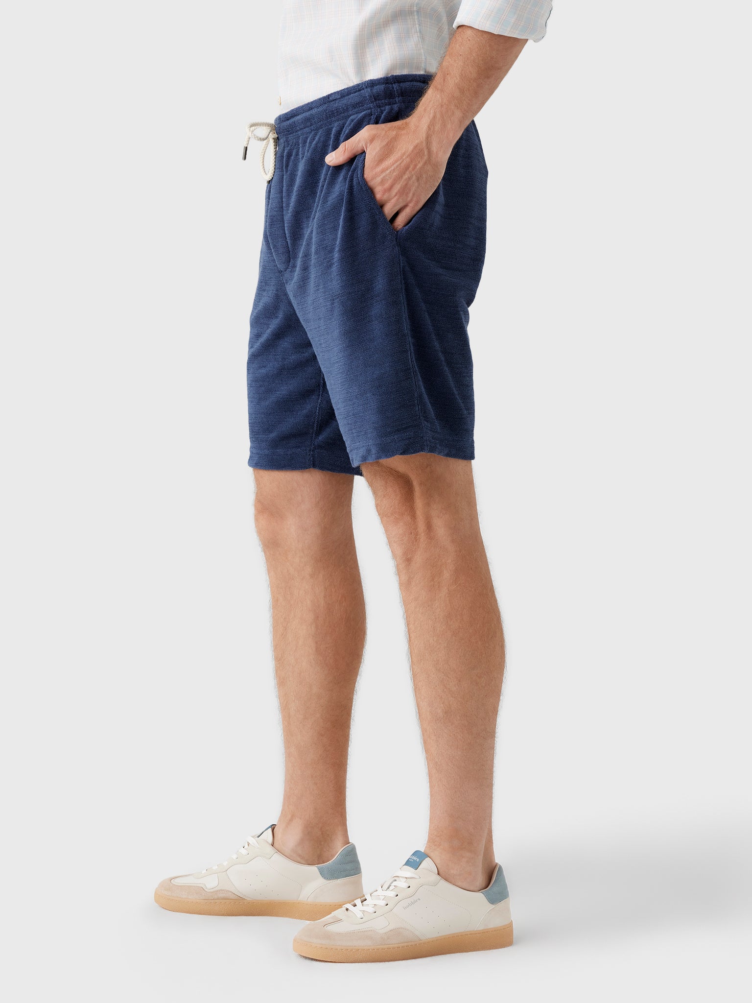 Faherty Brand Men's Cabana Towel Terry Sweatshort - Saint Bernard
