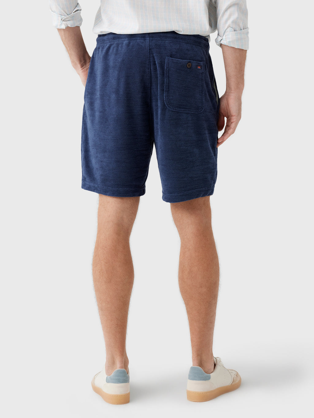 Faherty Brand Men's Cabana Towel Terry Sweatshort - Saint Bernard