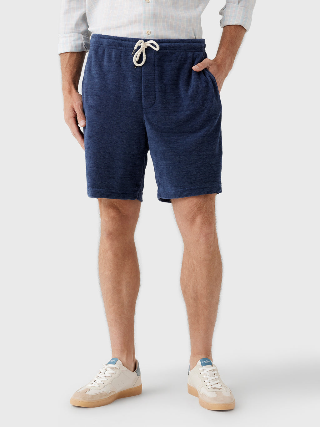 Faherty Brand Men's Cabana Towel Terry Sweatshort - Saint Bernard