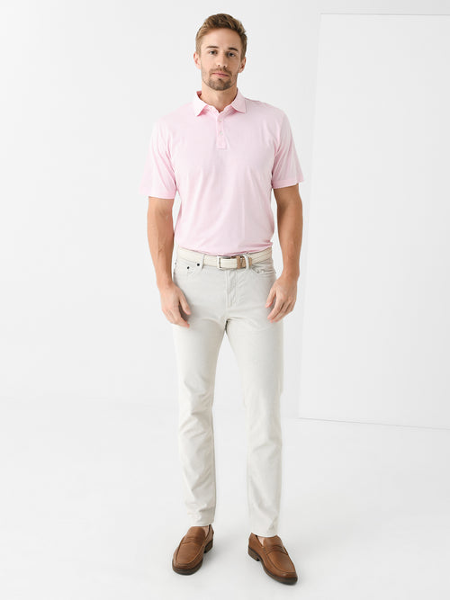 Peter Millar Crown Men's Pilot Mill Halifax Stripe Short Sleeve Polo