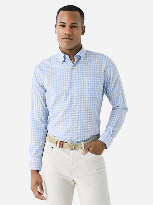 Peter Millar Crown Men's Elmwood Cotton Sport Shirt