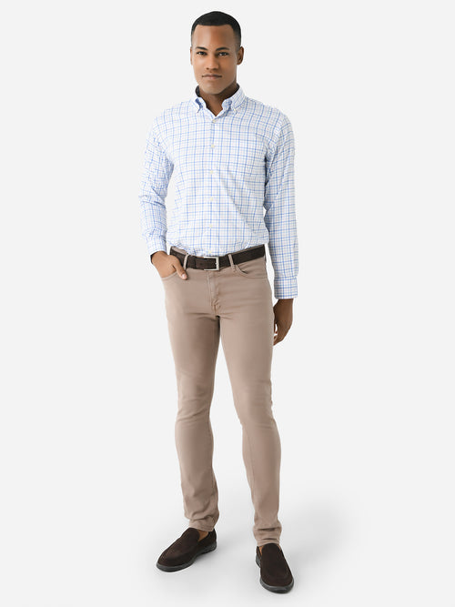 Peter Millar Crown Men's Cutler Cotton-Stretch Sport Shirt