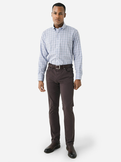 Peter Millar Crown Crafted Men's Castillo Cotton Sport Shirt