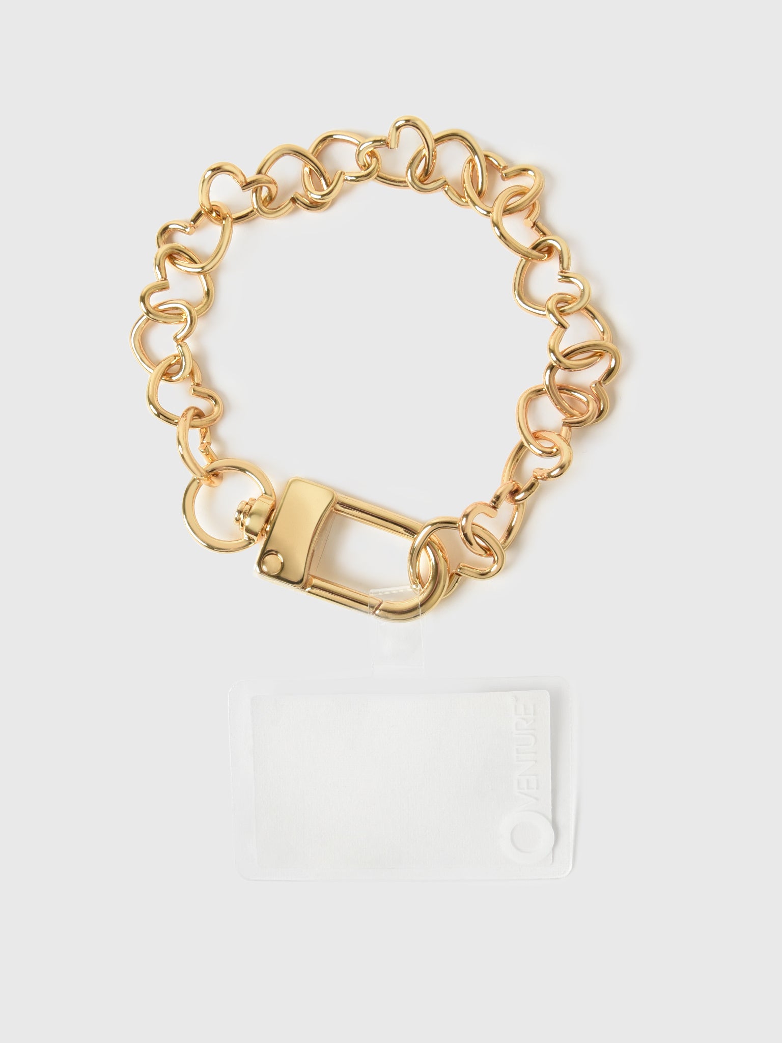 O-Venture Heart Chain Phone Wristlet - Saint Bernard