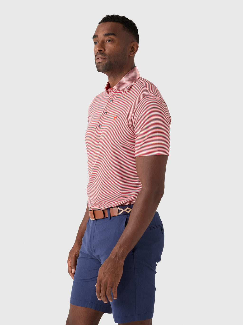 Greyson Men's Collegiate Saranac Polo - Saint Bernard