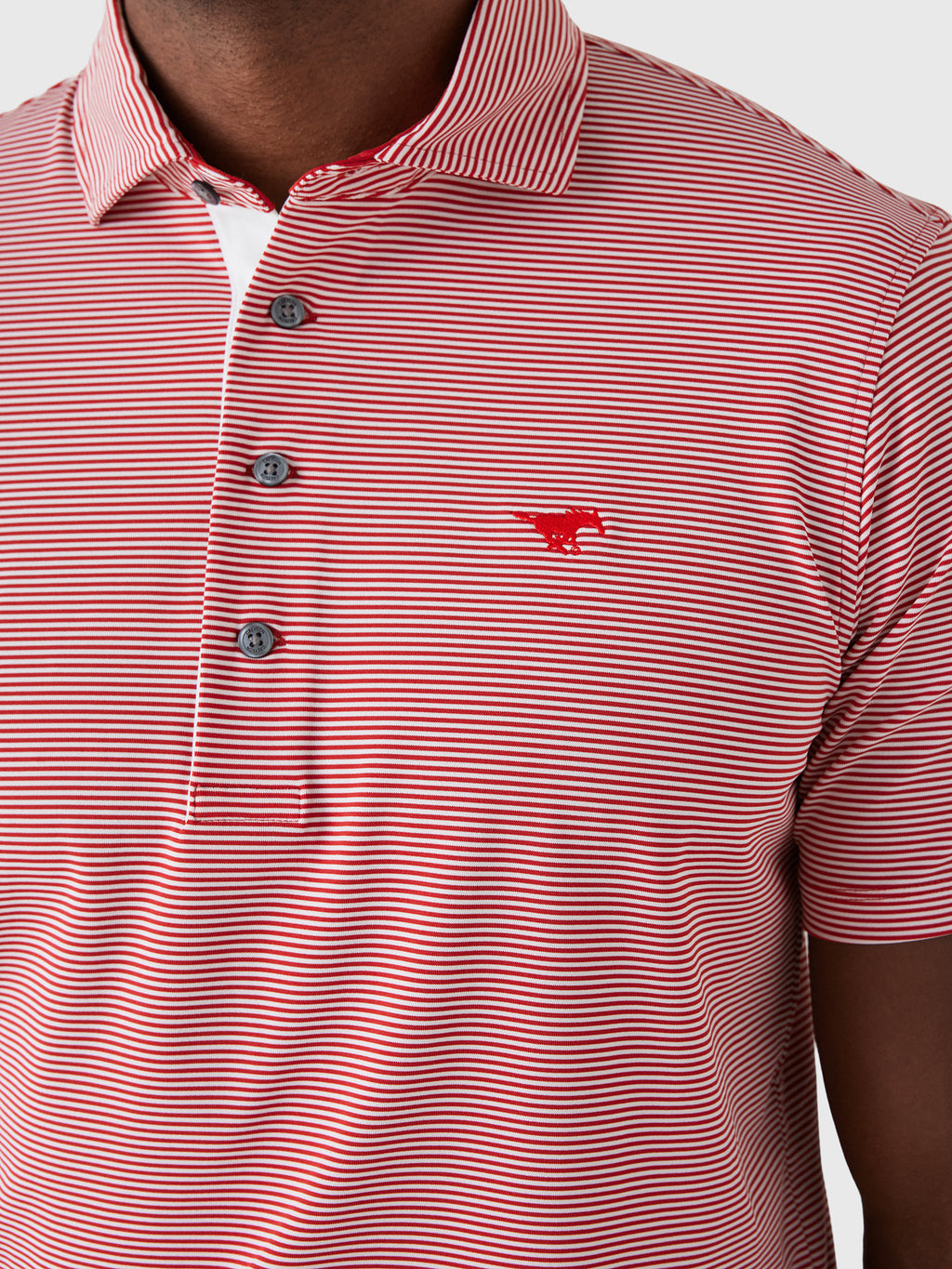 Greyson Men's Collegiate Saranac Polo - Saint Bernard