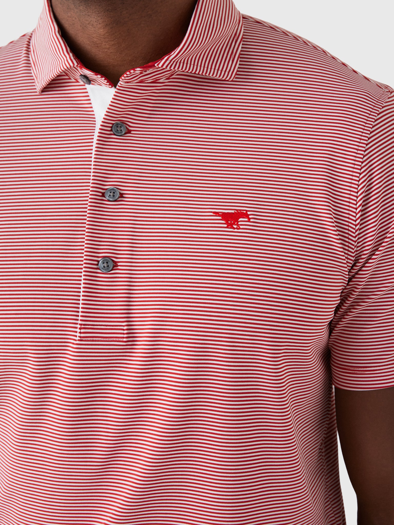 Greyson Men's Collegiate Saranac Polo - Saint Bernard