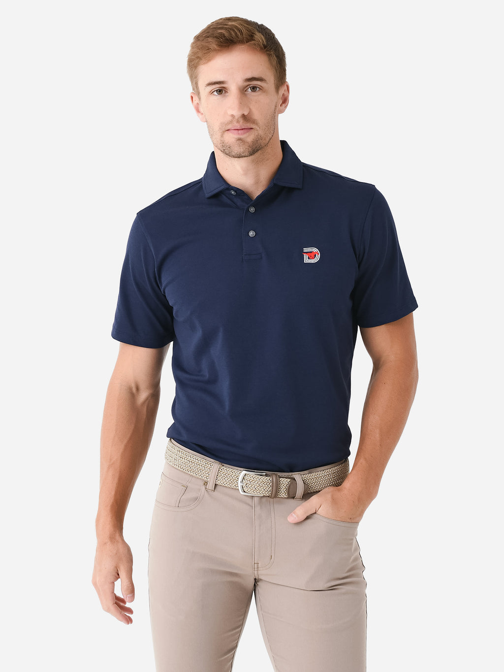 Greyson Men's Collegiate Omaha Polo - Saint Bernard