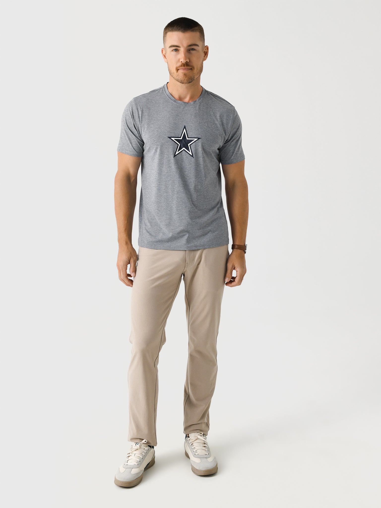 Greyson Men's Dallas Cowboys Tate Mockneck Quarter-Zip | $168.00