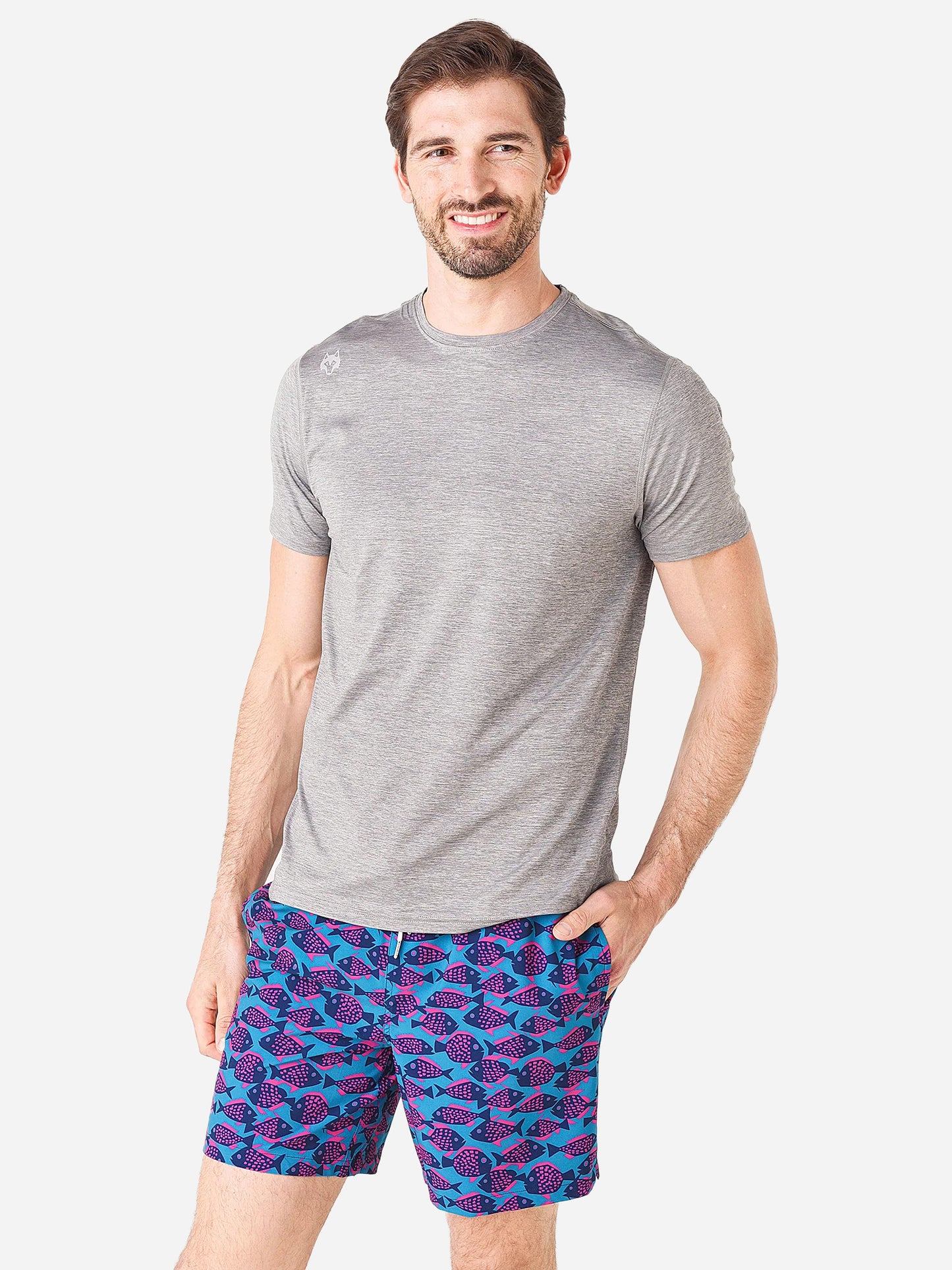 Greyson Men's Guide Sport Performance Tee - Saint Bernard