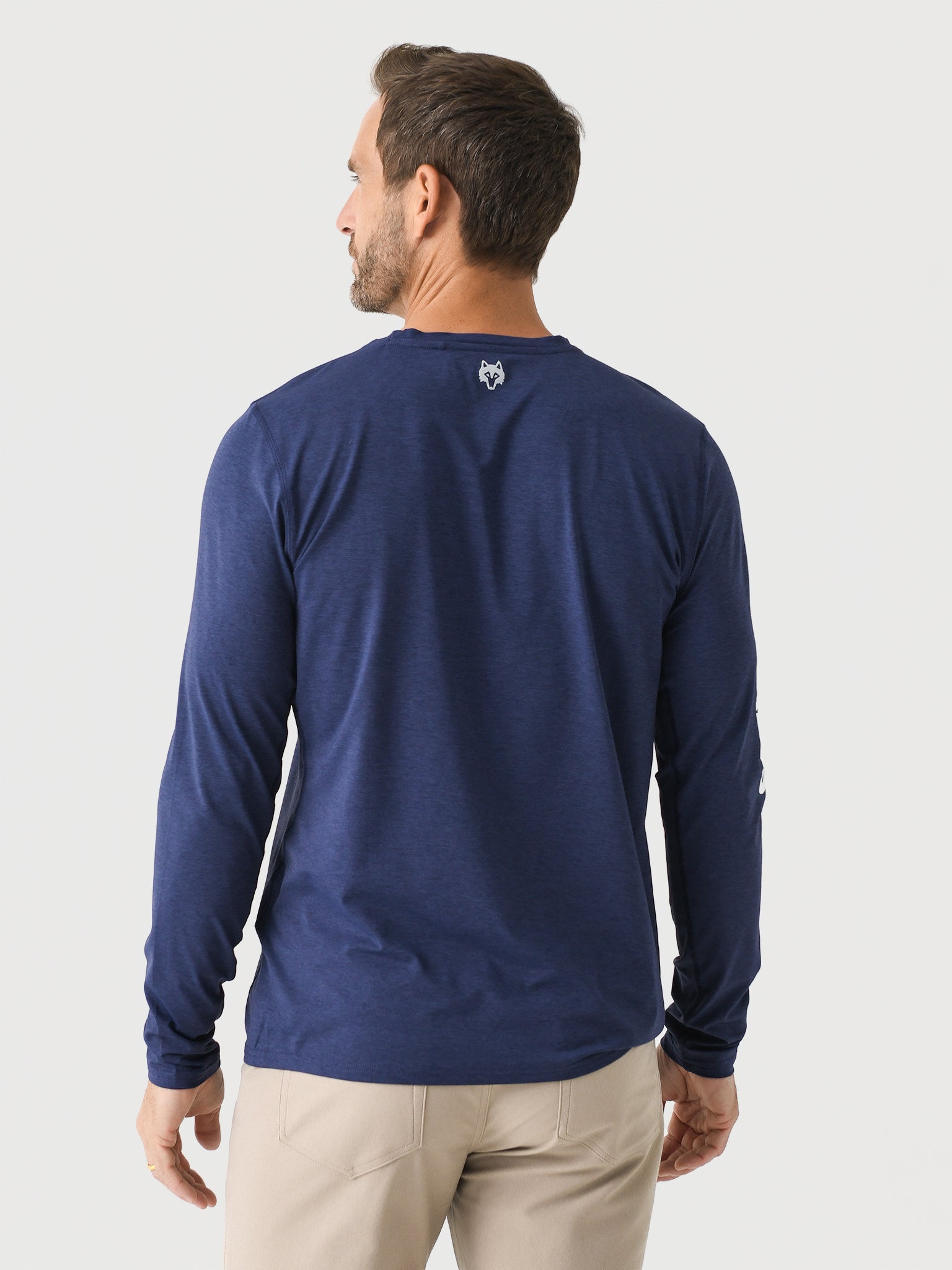 dallas cowboys dress shirt long sleeves Men's J. Palmer Navy Dallas Cowboys Dual Threat Long Sleeve Button-Up Shirt