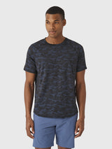 Greyson Men's Kennebec Wolfpack Camo Short Sleeve Sport Tee - Saint Bernard