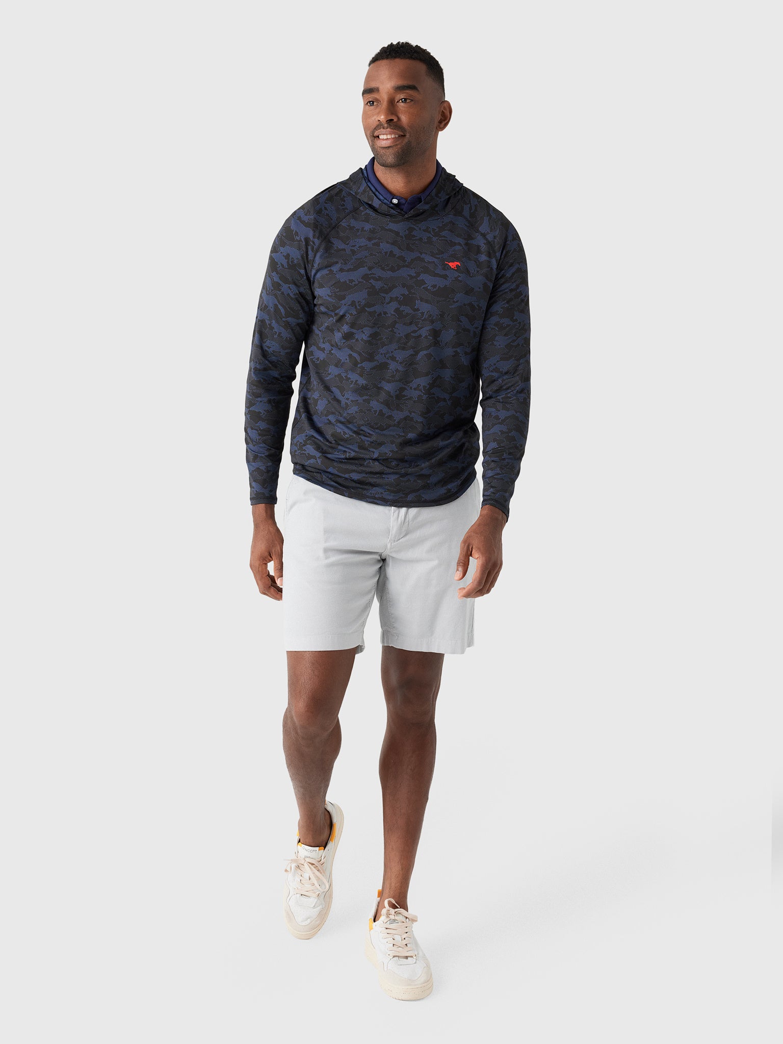 Greyson Men's Collegiate Kennebec Wolfpack Camo Sport Hoodie - Saint Bernard