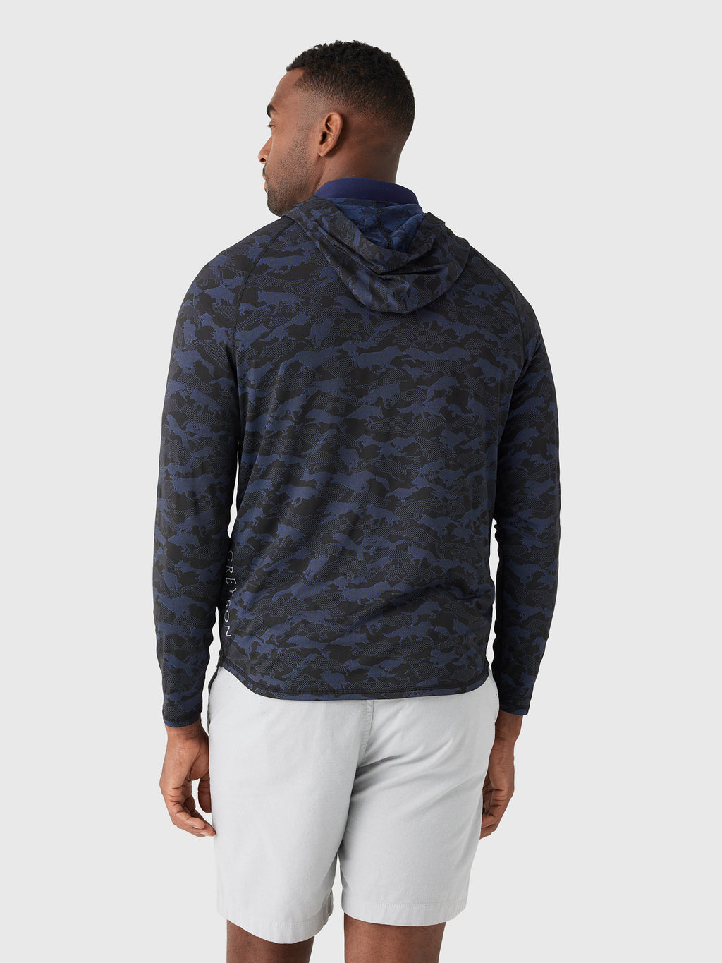 Greyson Men's Collegiate Kennebec Wolfpack Camo Sport Hoodie - Saint Bernard