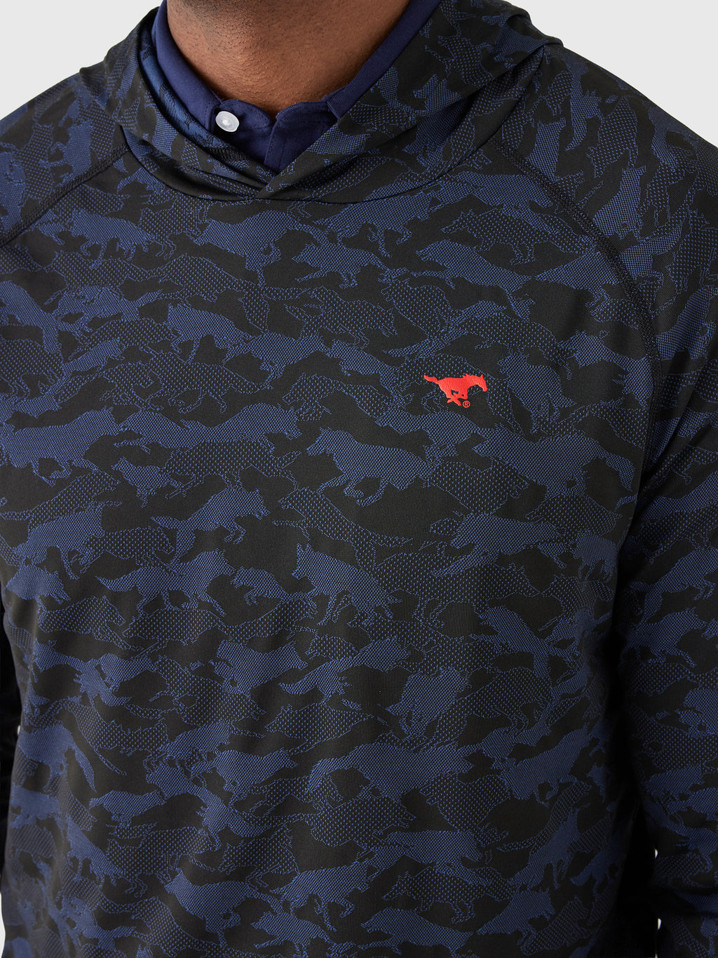 Greyson Men's Collegiate Kennebec Wolfpack Camo Sport Hoodie
