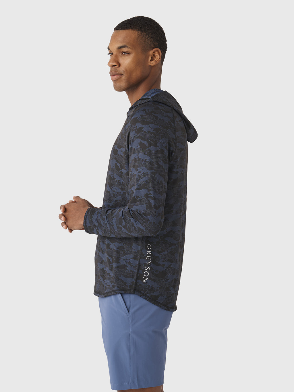Greyson Men's Kennebec Wolfpack Camo Sport Hoodie - Saint Bernard