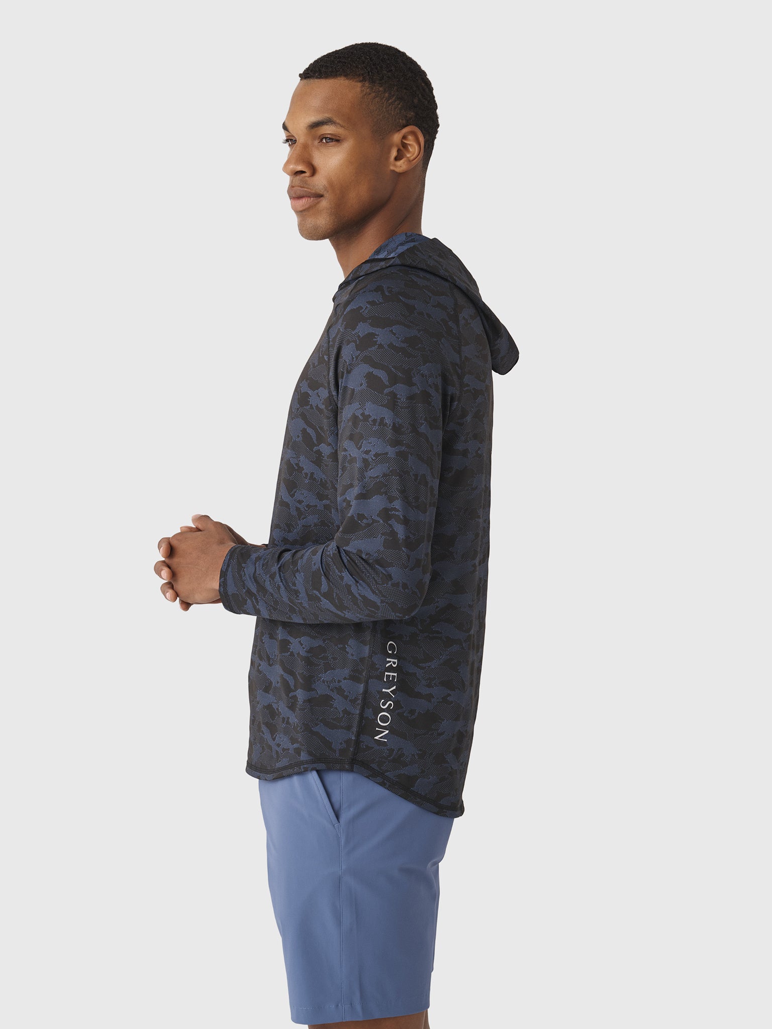 Greyson Men's Kennebec Wolfpack Camo Sport Hoodie - Saint Bernard