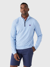 Greyson Men's Collegiate Tate Quarter-Zip - Saint Bernard