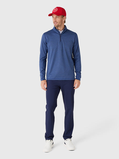 Greyson Men's Tate Herringbone Mockneck Quarter-Zip
