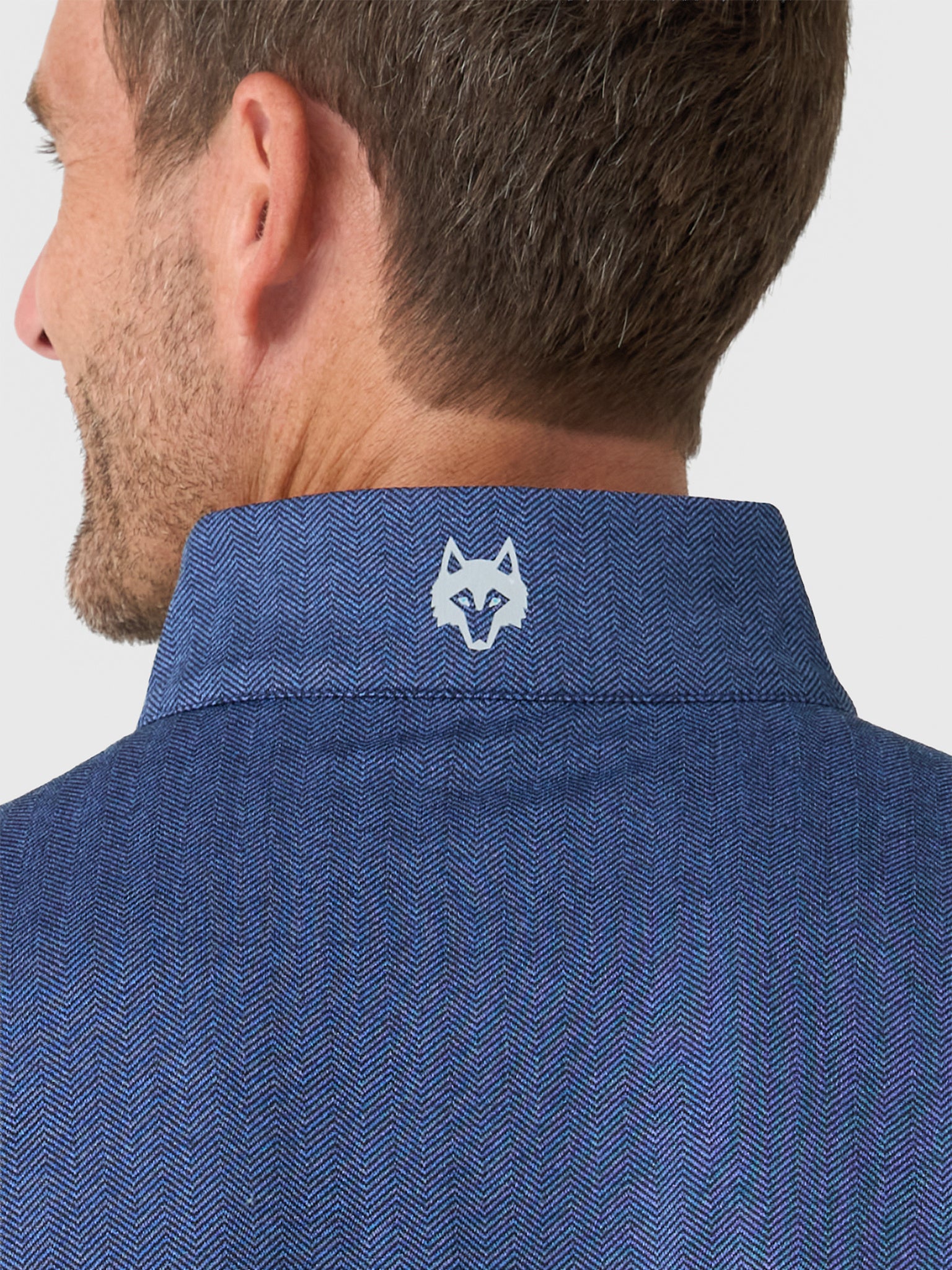 Greyson Men's Tate Herringbone Mockneck Quarter-Zip – Saint Bernard