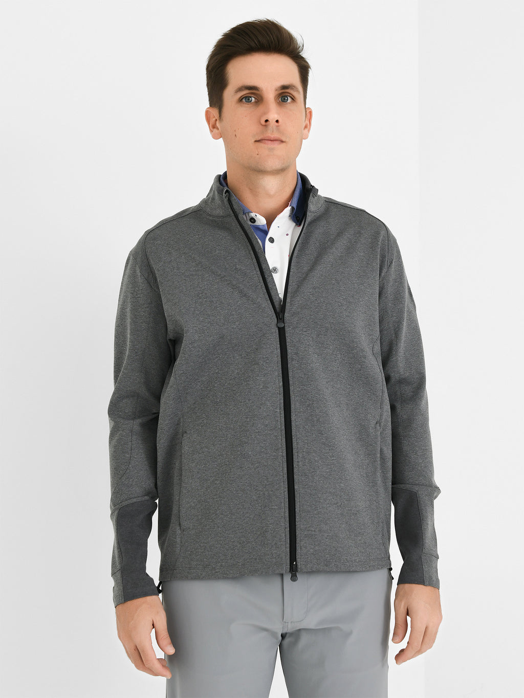 Greyson Men's Sequoia Full-Zip Panther Creek Jacket - Saint Bernard