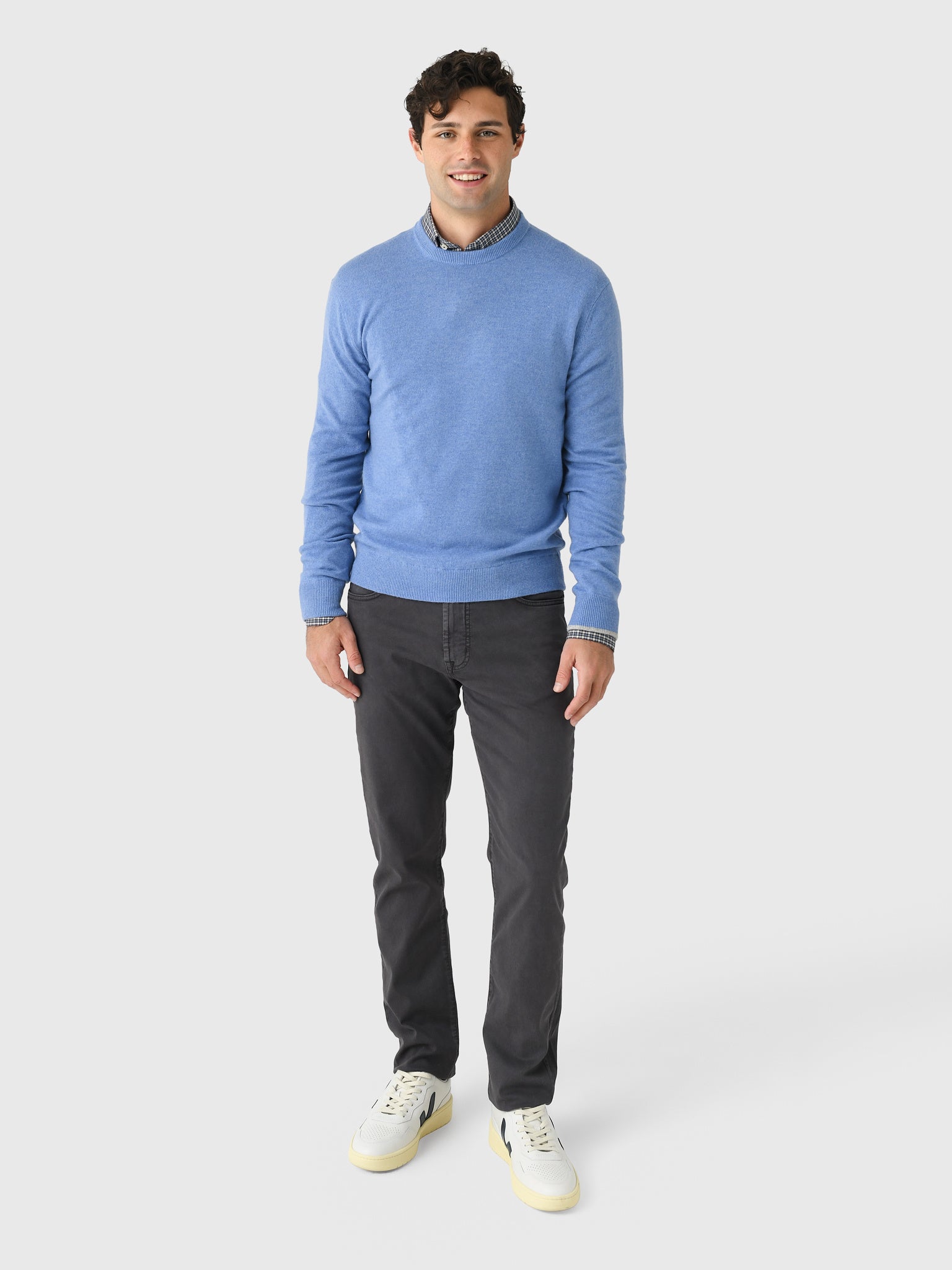 Greyson Men's Tomahawk Cashmere Crewneck Sweater – Saint Bernard