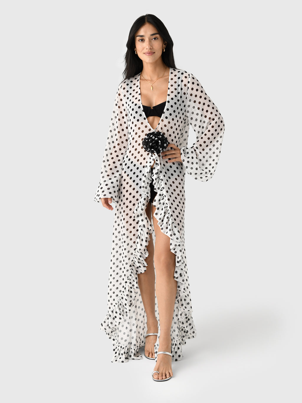 Caroline Constas Women's Charlotte Cover-Up - Saint Bernard