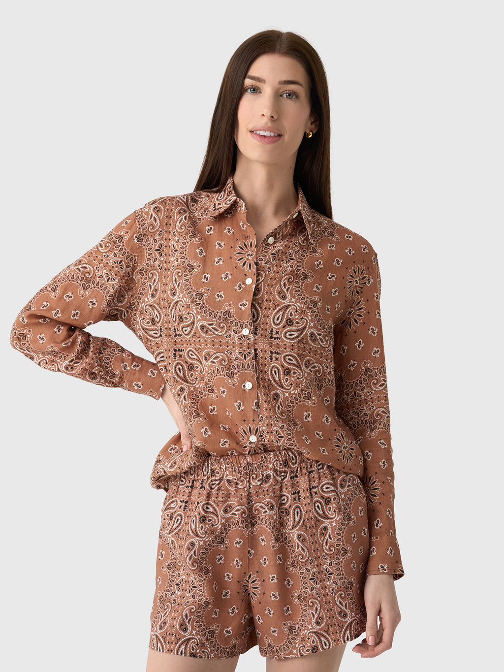MC2 Saint Barth Women's Meredith Classic Shirt - Saint Bernard