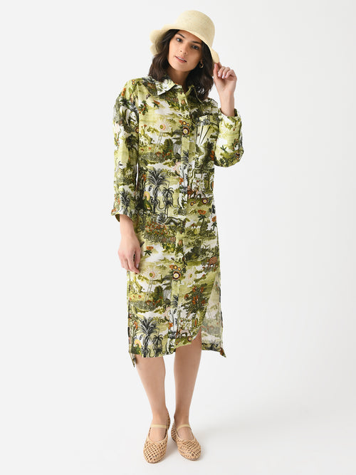 Chufy Women's Anise Safari Dress