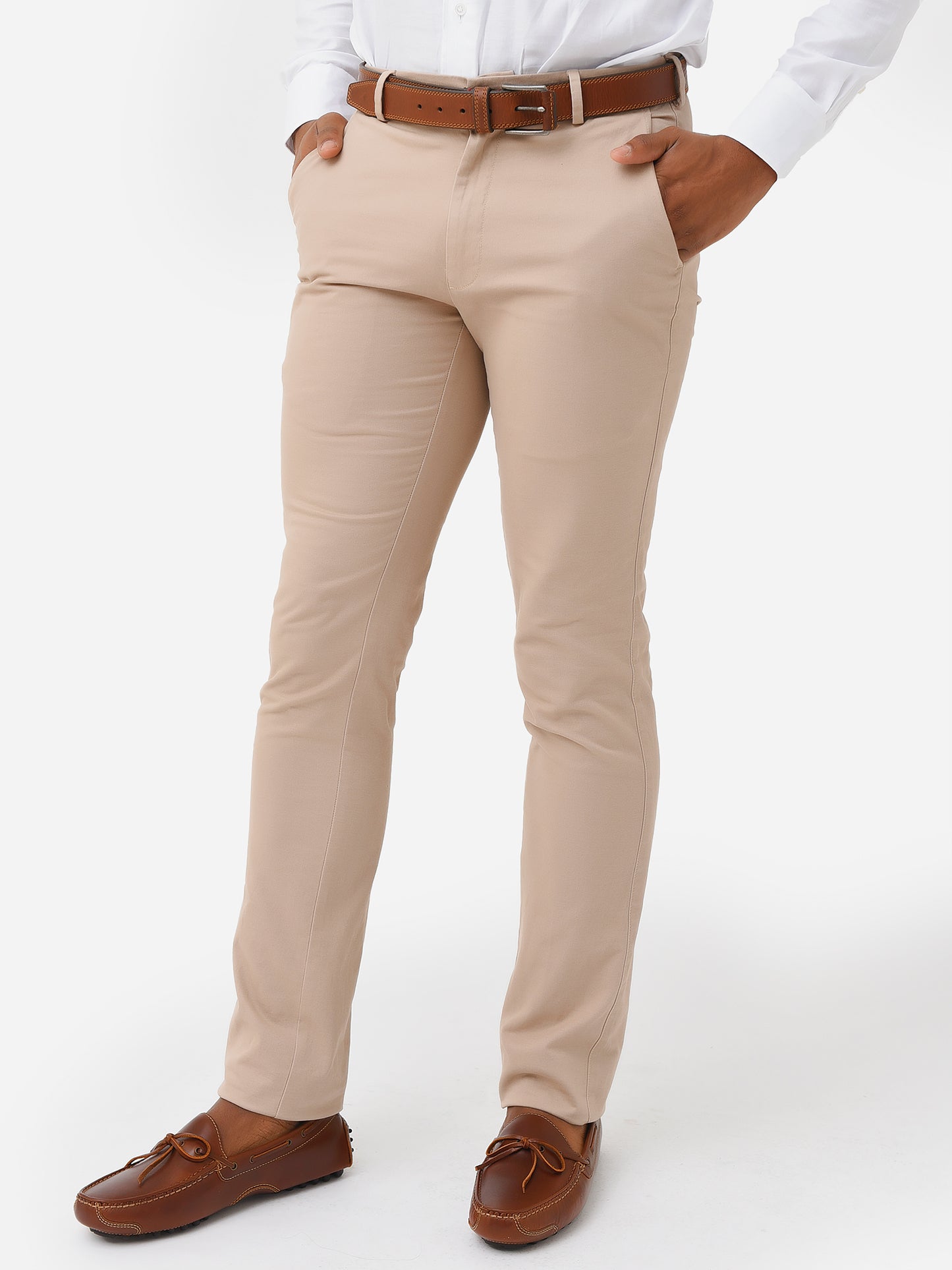 Peter Millar Crown Men's Pilot Twill Flat Front Trouser - Saint Bernard