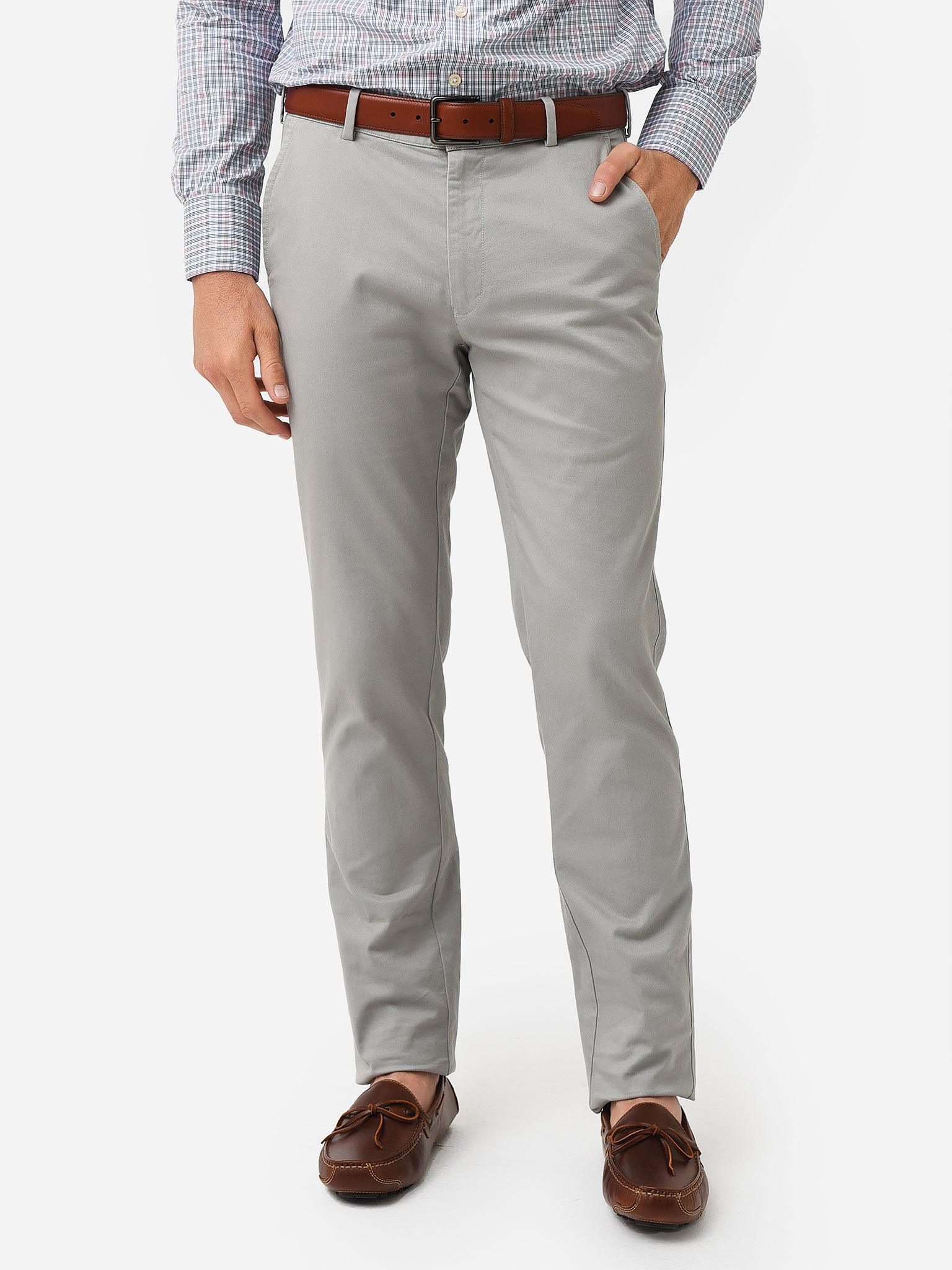 Peter Millar Crown Men's Pilot Twill Flat Front Trouser - Saint Bernard