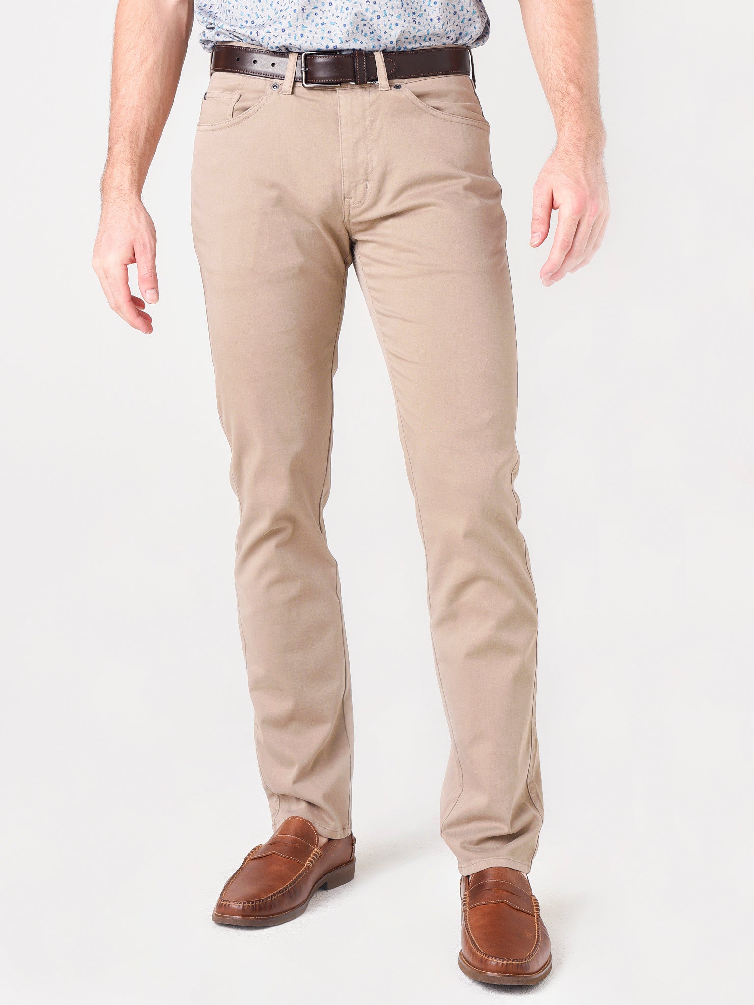 Peter Millar Crown Men’s Ultimate Sateen Five-Pocket Pant - Saint Bernard