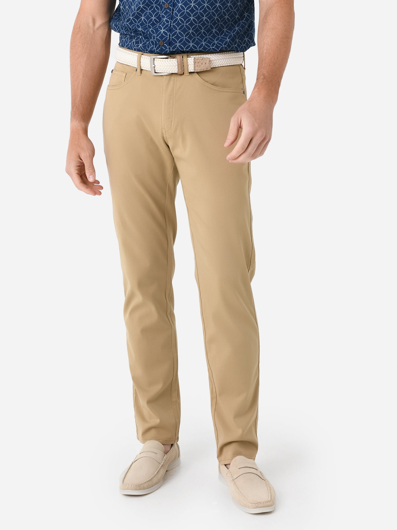 Peter Millar Crown Men’s Ultimate Sateen Five-Pocket Pant - Saint Bernard