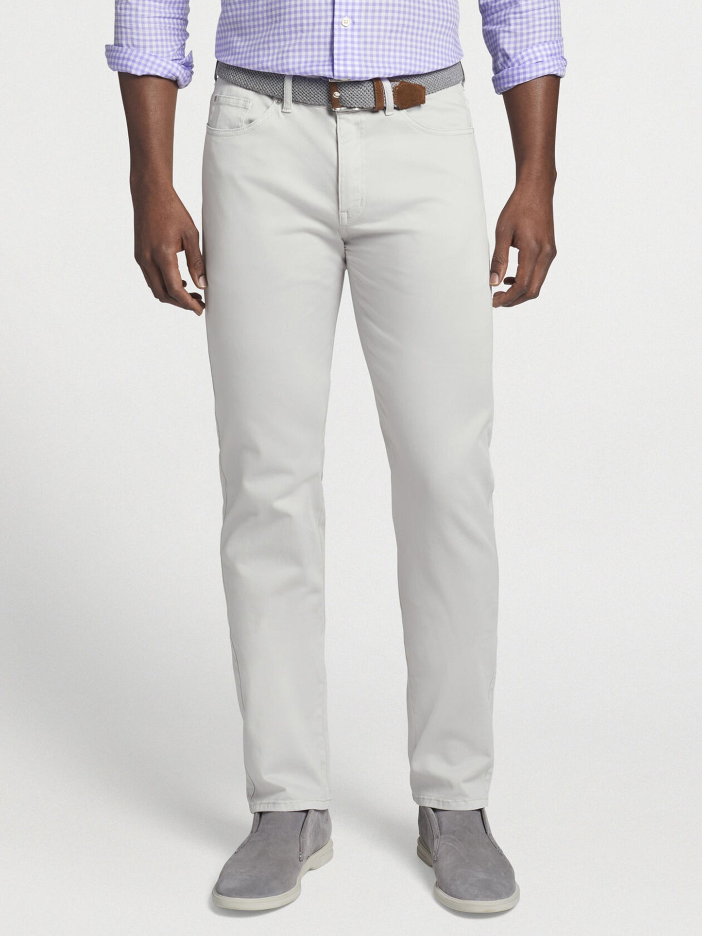 Peter Millar Crown Men’s Ultimate Sateen Five-Pocket Pant - Saint Bernard