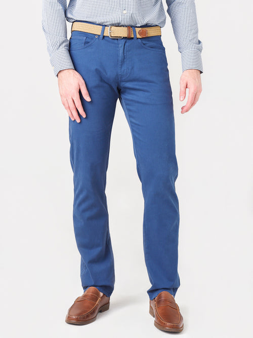 Peter Millar Crown Men’s Ultimate Sateen Five-Pocket Pant - Saint Bernard