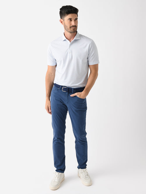 Peter Millar Crown Men's Signature Sateen Five-Pocket Pant