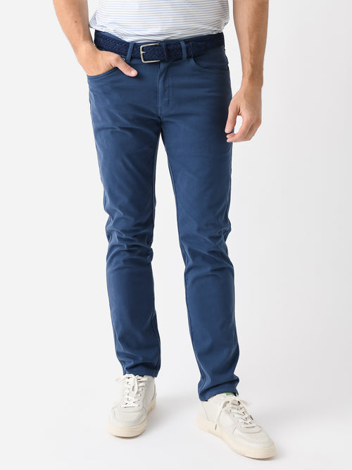 Peter Millar Crown Men's Signature Sateen Five-Pocket Pant