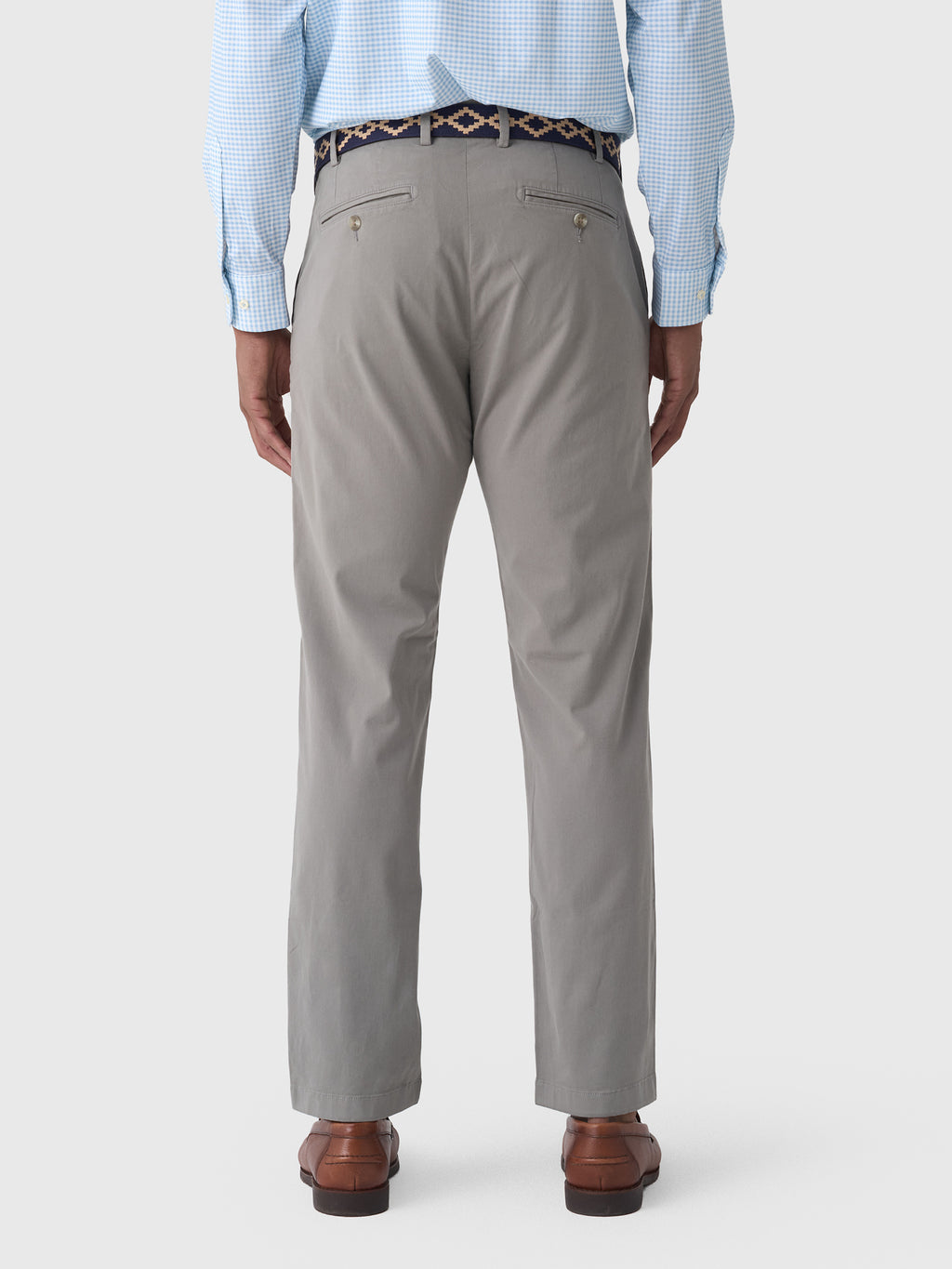 Peter Millar Crown Men's Signature Sateen Flat Front Trouser - Saint Bernard