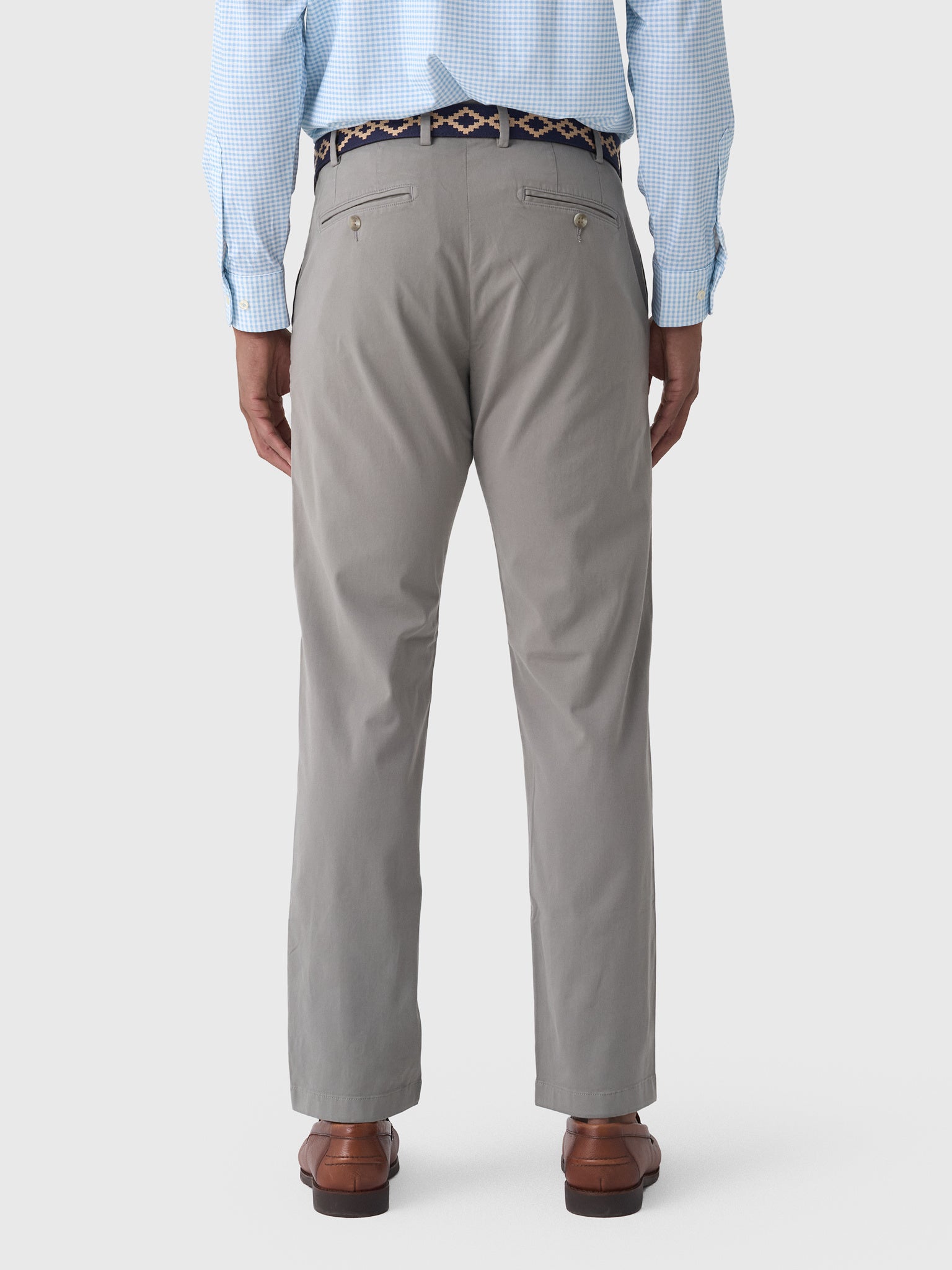 Peter Millar Crown Men's Signature Sateen Flat Front Trouser - Saint Bernard